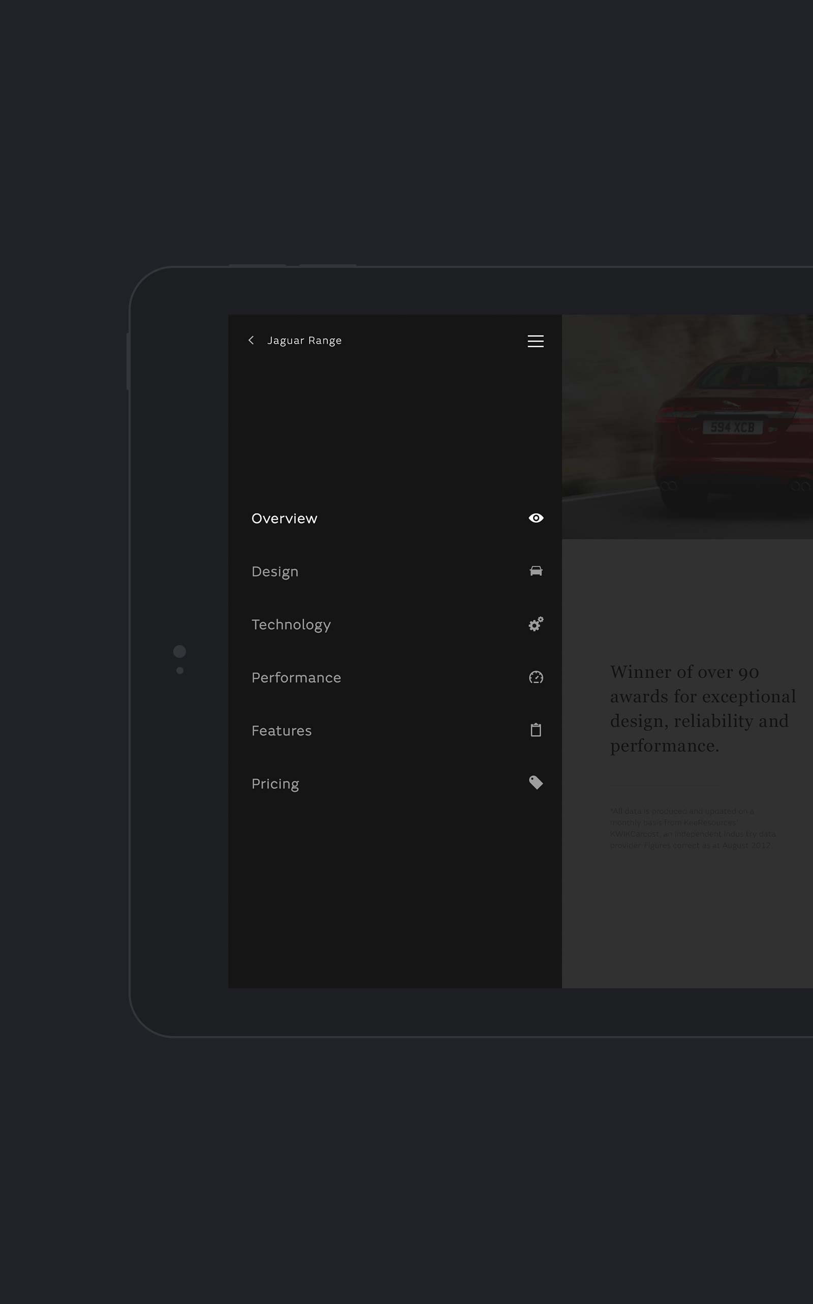 jaguar-tablet-menu-open