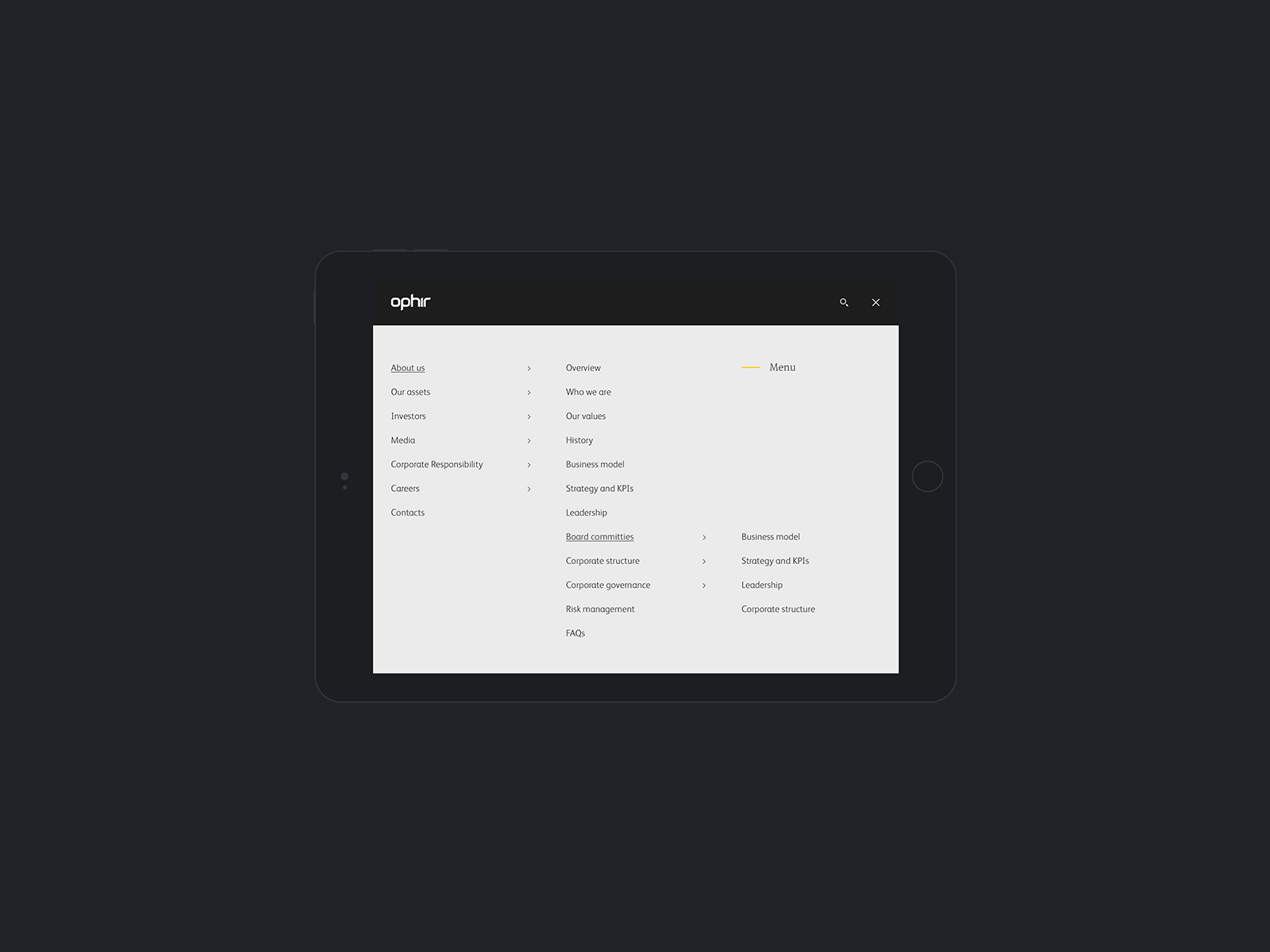 ophir-tablet-open-menu_02